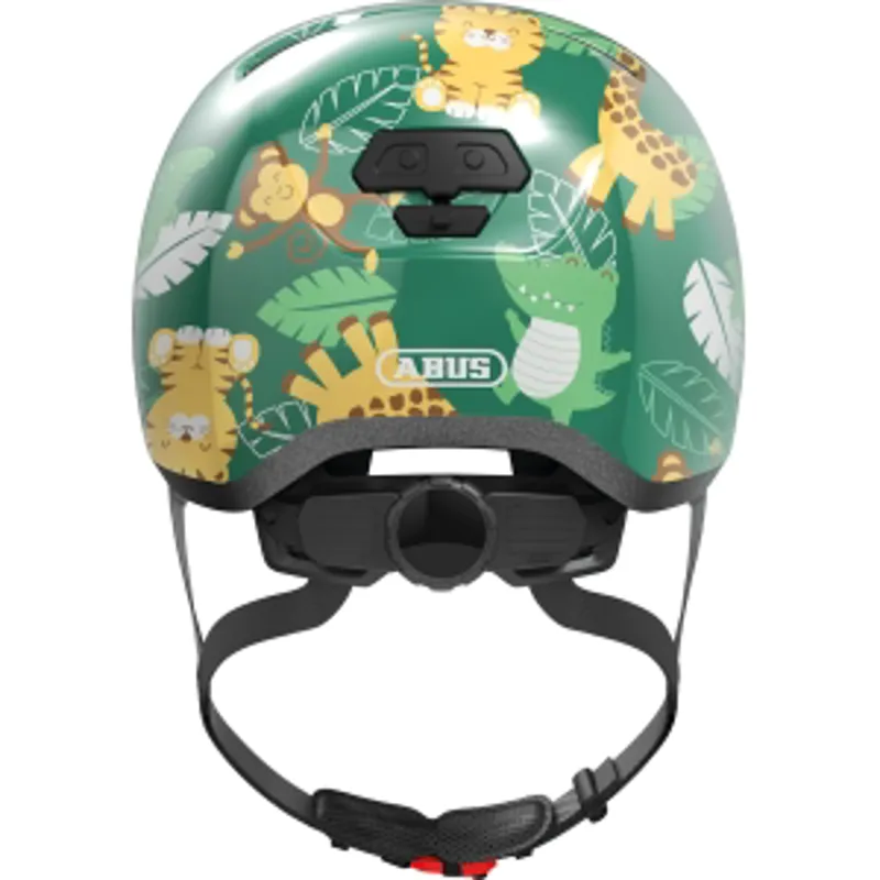 ABUS Skurb Kids Skate Helmet In Jungle GREEN-2
