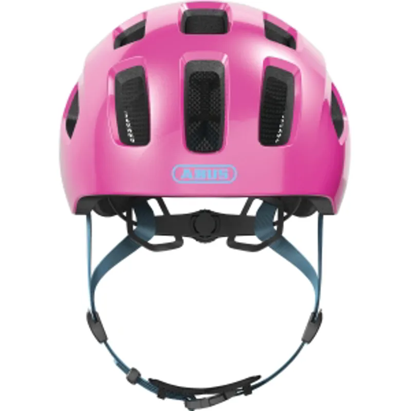 Abus Youn-I 2.0 Youth Mountain Bike Helmet in Pink-1