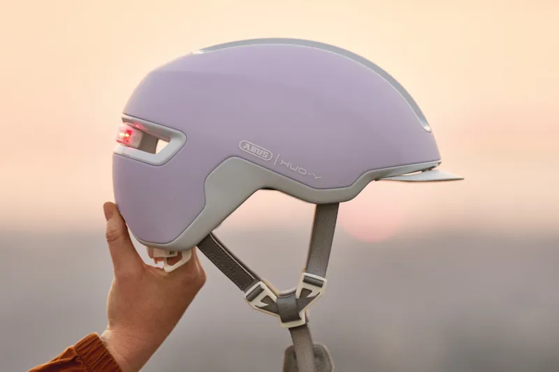 ABUS Hud-Y Pure Urban Helmet In LAVENDER -3