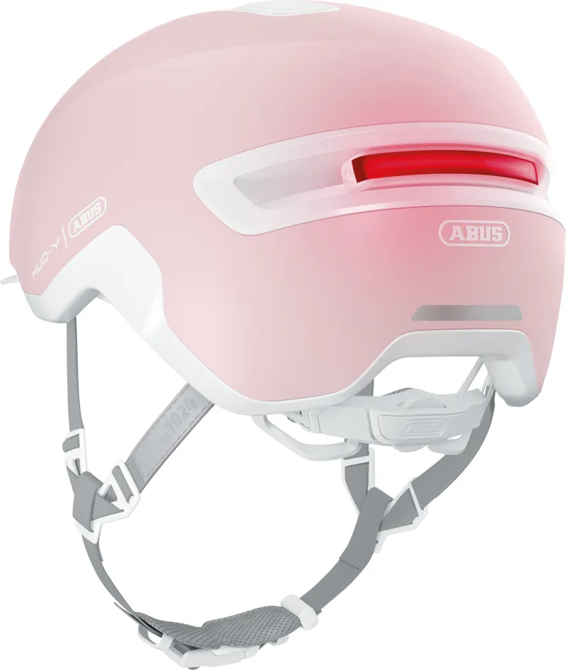 ABUS Hud-Y Pure Urban Helmet In ROSE -1