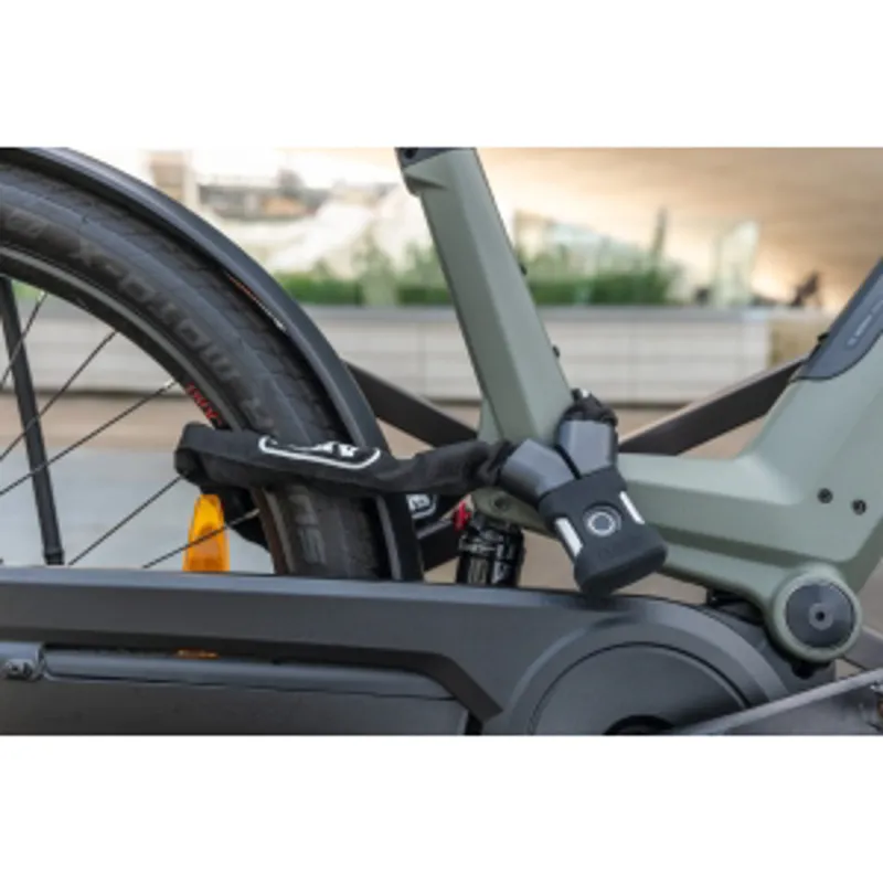 Abus Yardo 7807F/110 7mm Fingerprint Chain Lock in Black-2