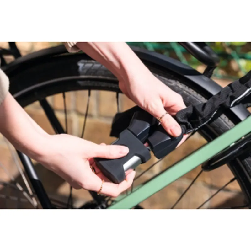 Abus Yardo 7807F/110 7mm Fingerprint Chain Lock in Black-3