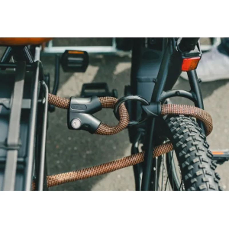 ABUS Infinity Loop 1806 Locks 140mm In Autumn Orange-1