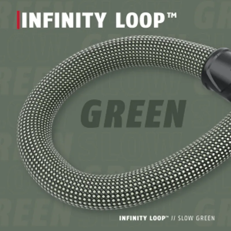 ABUS Infinity Loop 1806 Locks 140mm In Slow Green-2