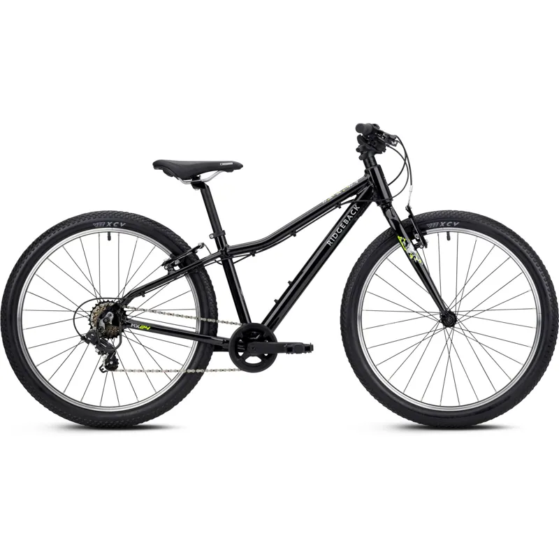 Ridgeback MX24 Kids Bike in Bolt Black 