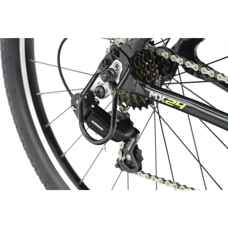 Ridgeback MX24 Kids Bike in Bolt Black -5