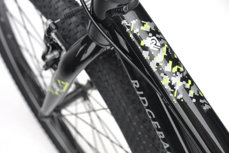 Ridgeback MX24 Kids Bike in Bolt Black -9