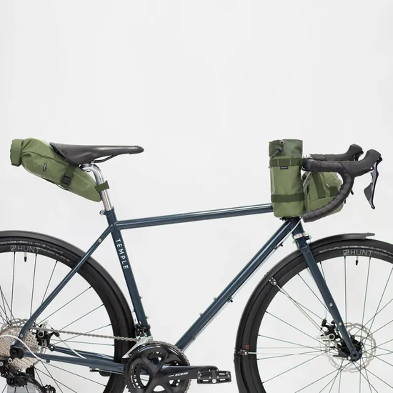 Temple Saddle Bag - Olive Green-3