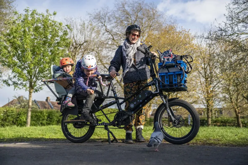 Estarli E-Cargo Longtail 700Wh Electric Cargo Bike In Bondi Blue-8
