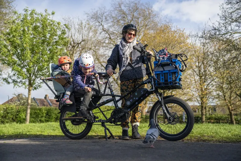 Estarli E-Cargo Longtail 600Wh Electric Cargo Bike In YELLOW-7