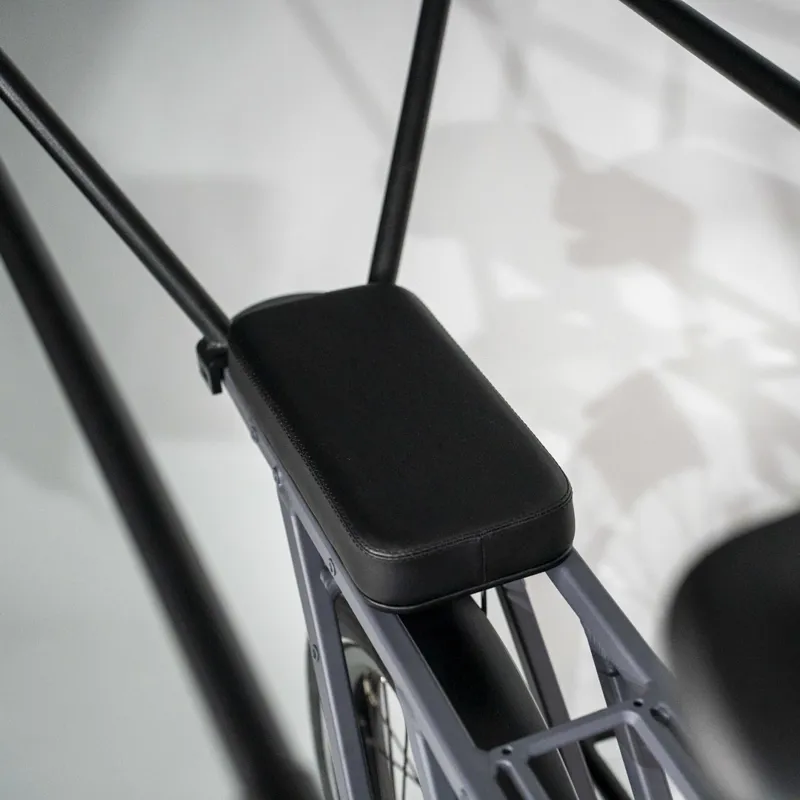 Estarli E-Cargo Longtail 600Wh Electric Cargo Bike In Hot Coral-7