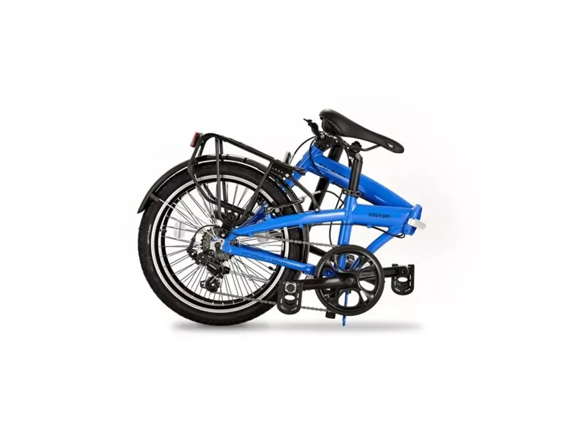 Raleigh Stow-a-way folding bike in Blue-2