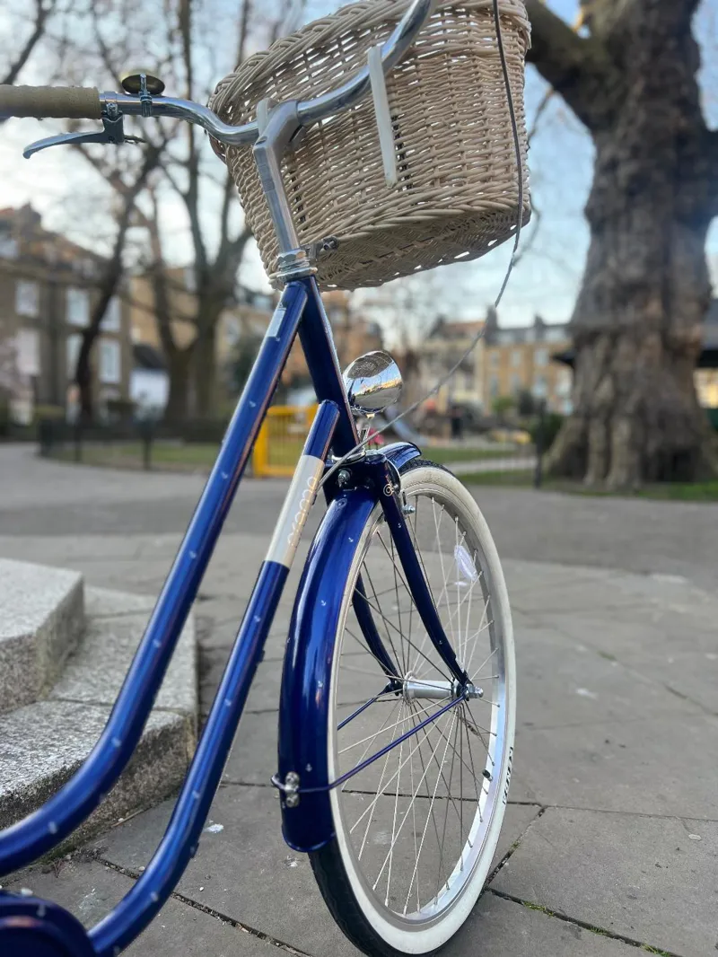 Creme Cycles Molly Marine 3 Speed Hub Gear Bike In Blue-4