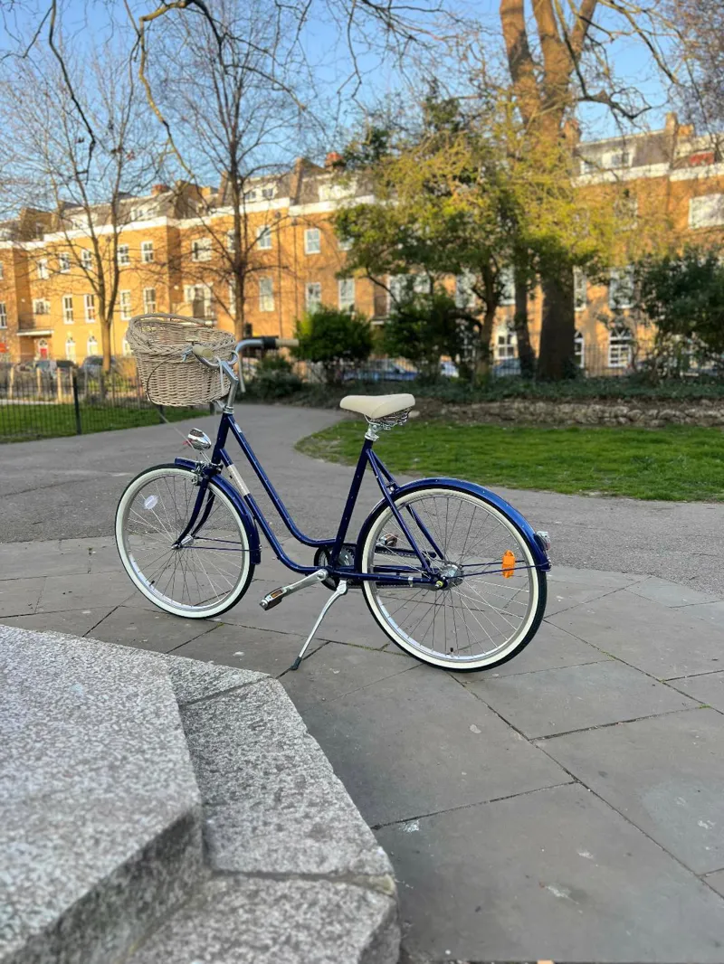 Creme Cycles Molly Marine 3 Speed Hub Gear Bike In Blue-7