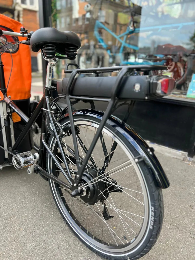 Nihola Family E-Cargo Bike In Orange-3
