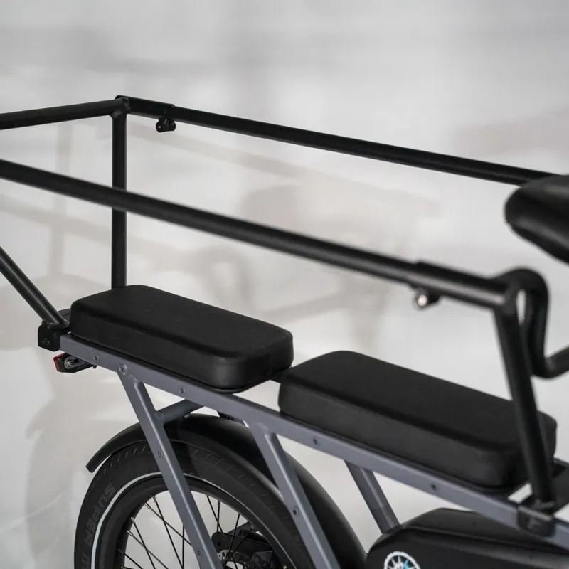 Estarli E-Cargo Longtail 700Wh Electric Cargo Bike In Bondi Blue-6