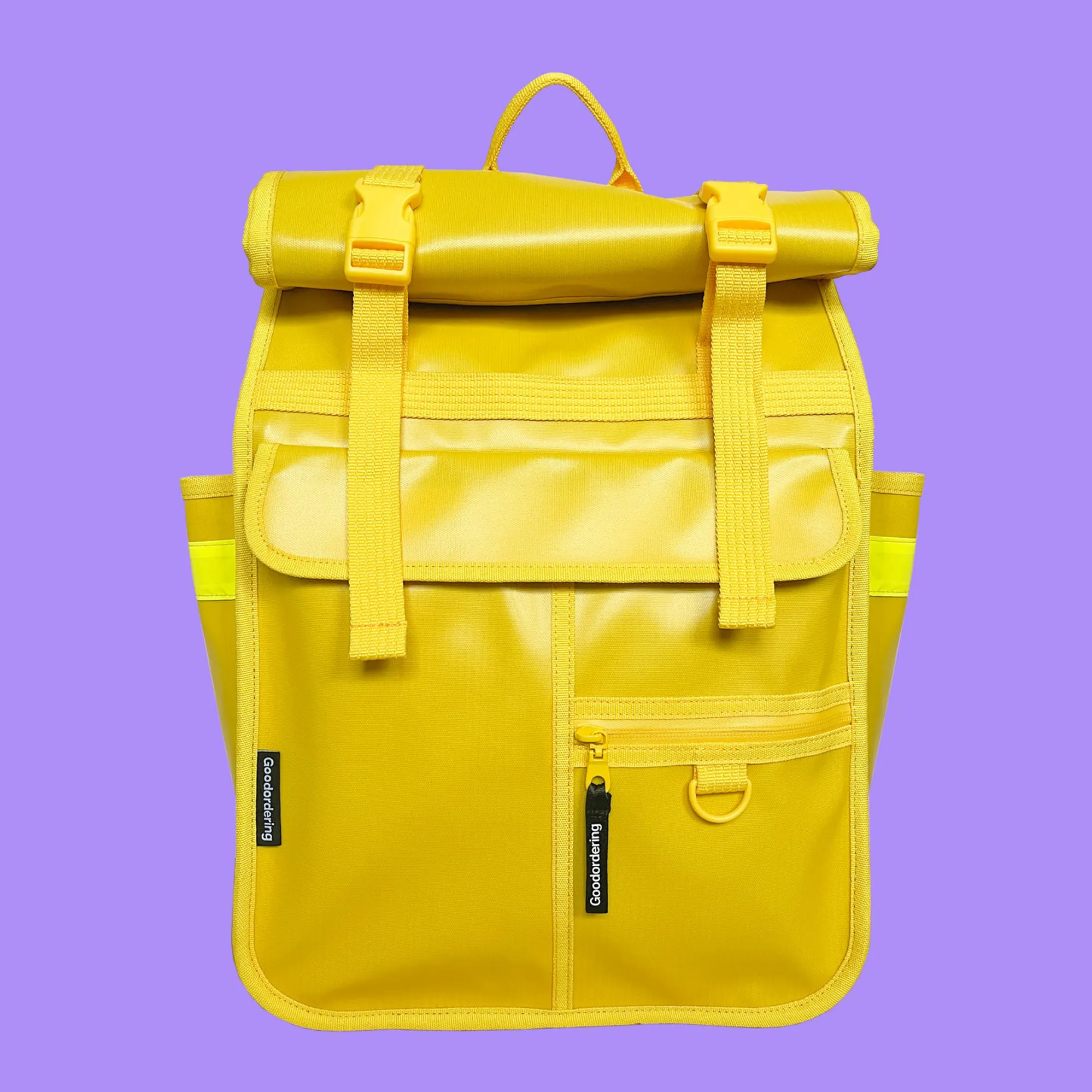 goodordering mini backpack Rolltop Eco Monochrome Green The Goodordering Mini Goodordering wholesale products