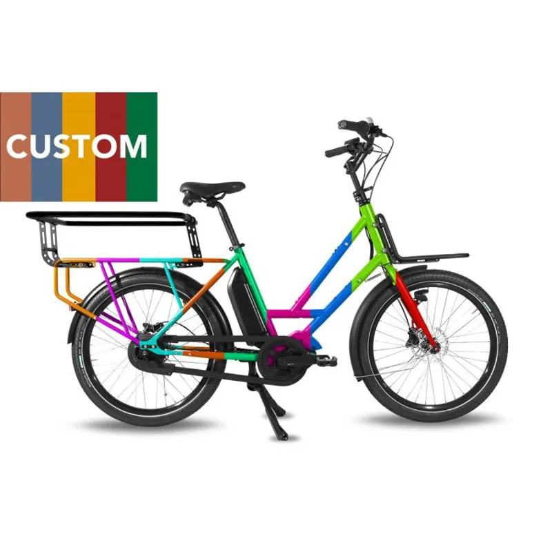 Veloe Multi E-Cargo - Bosch Cargo Line 545Wh Enviolo Heavy Duty hub with Carbon Drive BLACK-1