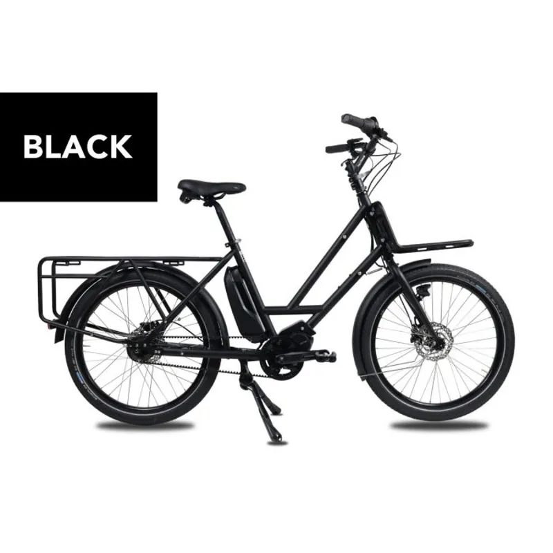 Veloe Multi E-Cargo - Shimano EP6 Nexus 5E Carbon Drive BLACK