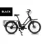 Veloe Multi E-Cargo - Shimano EP6 Nexus 5E Carbon Drive BLACK