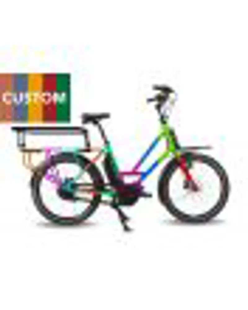 Veloe Multi E-Cargo - Shimano EP6 Nexus 5E Carbon Drive BLACK-1