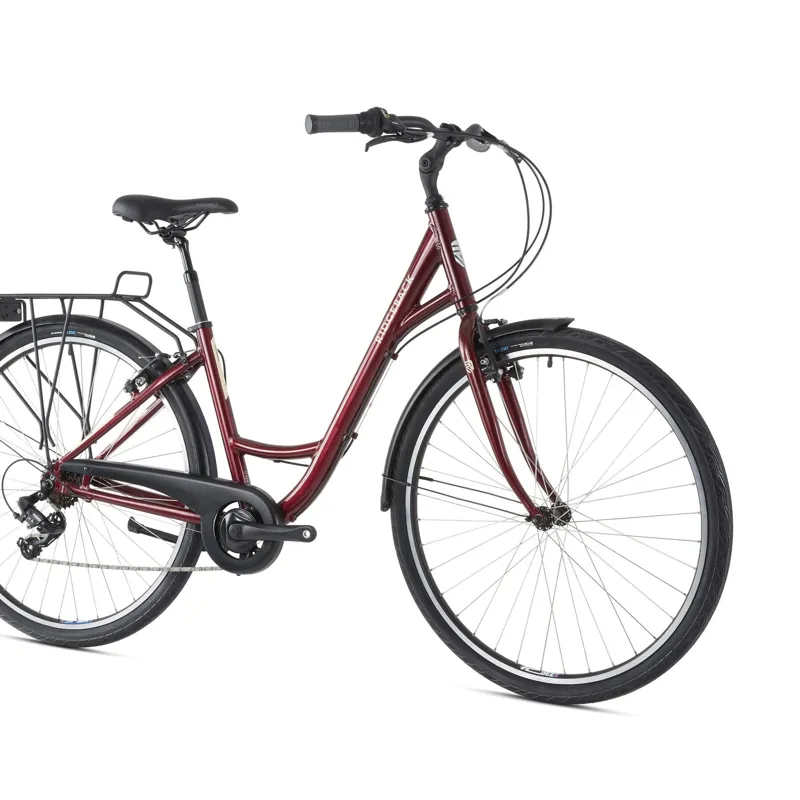 Ridgeback Avenida 6 Hybrid Bike in Red-1
