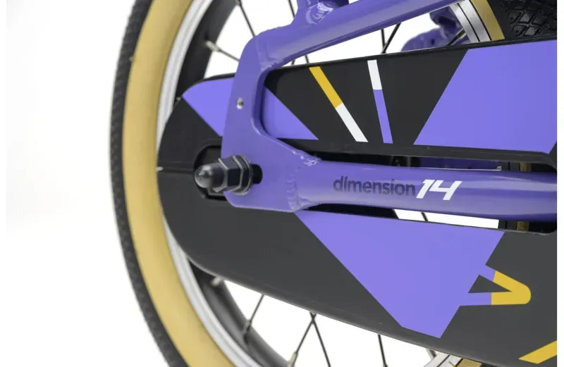 Ridgeback Dimension 14 Kids Bike in Lightning Lilac-7