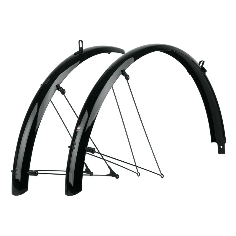 SKS Bluemels 24 Mudguard Set: BLACK 24
