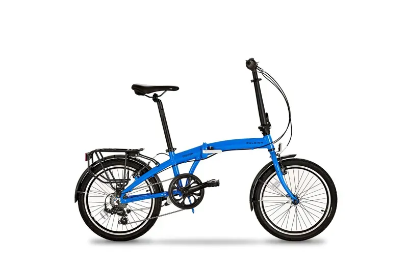 Raleigh Stow-a-way folding bike in Blue