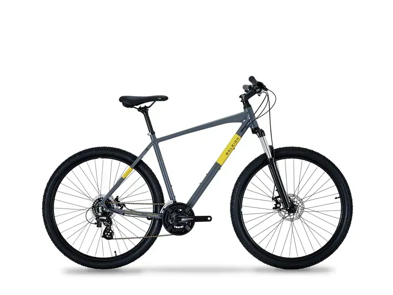Raleigh Strada X Mountain Bike in Nimbus Grey/Sunflower Yellow