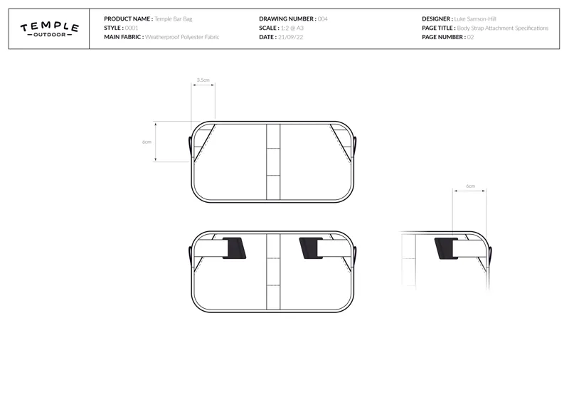 Temple Bar Bag - Dusky Black-2