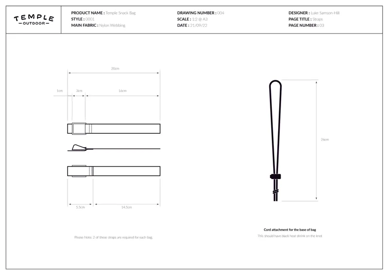 Temple Snack Bag - Dusky Black-4