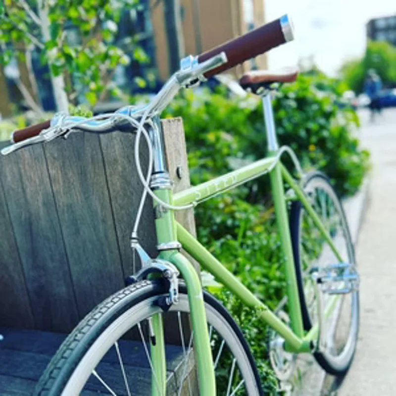 Thoroughbred Single Speed Road Bike Woodland Green-4