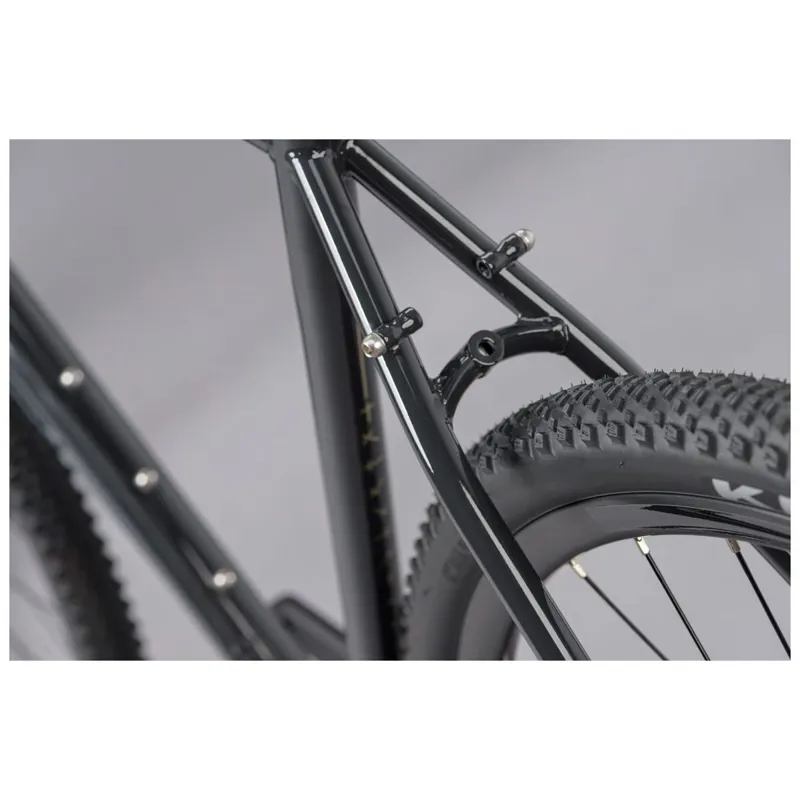 2021 Genesis Croix De Fer 10 Steel Gravel Bike in Black-4